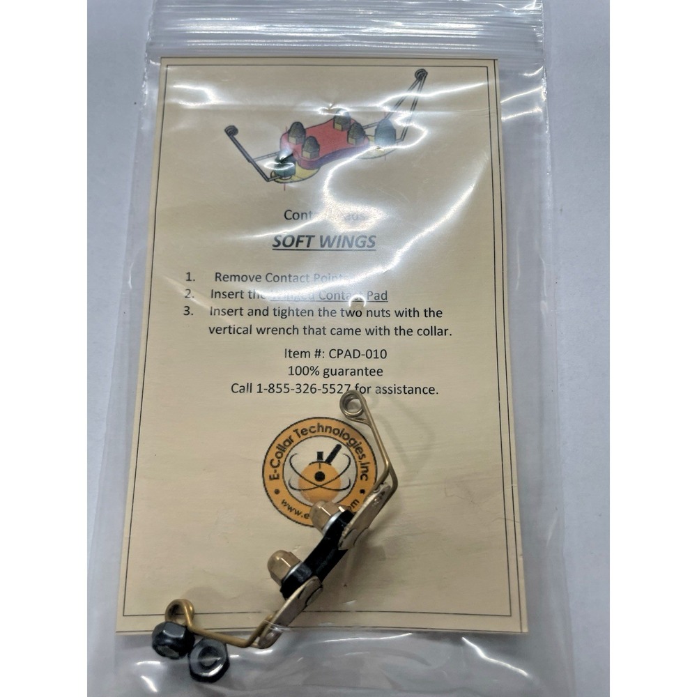 CPAD-010 Soft Wing Contact Pad by E-Collar Technologies